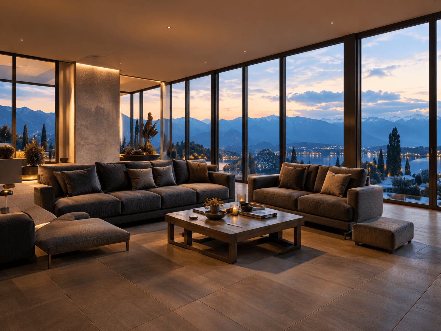 Penthouse Wohnraum